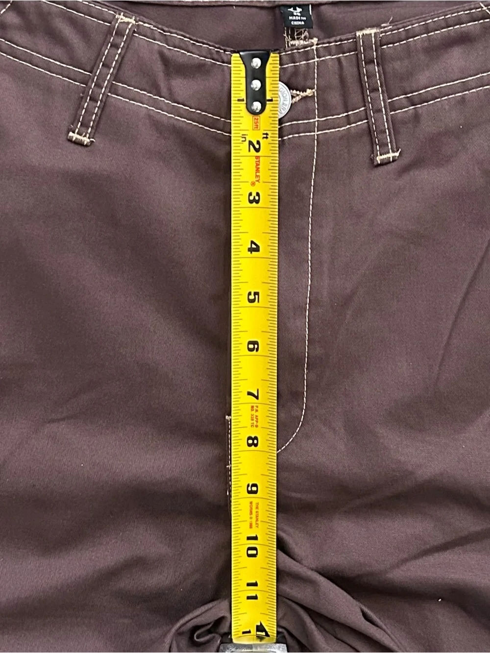 True Religion Men's Cargo Pants in Brown w/brand logo on back pockets NWT 36